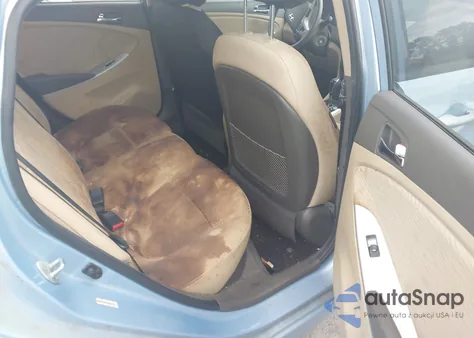 2013 Hyundai Accent Gls z USA, uszkodzony, nr VIN KMHCU4AE8DU583303